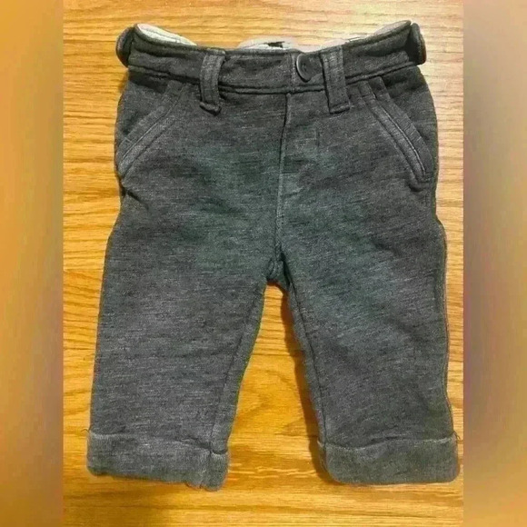 Baby boy bay gap brand dark gray pants size 3-6mo‎ - Picture 1 of 6